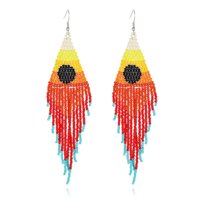 Beaded earring