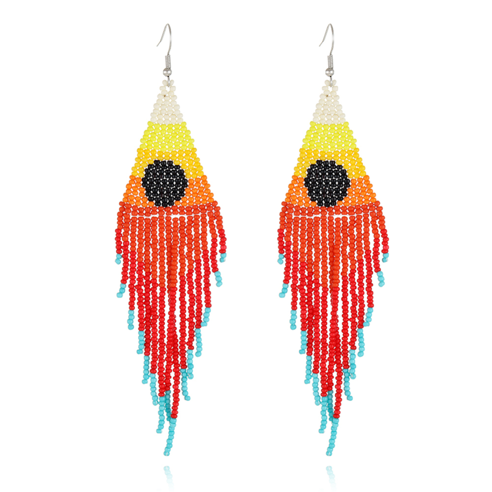 Beaded earring