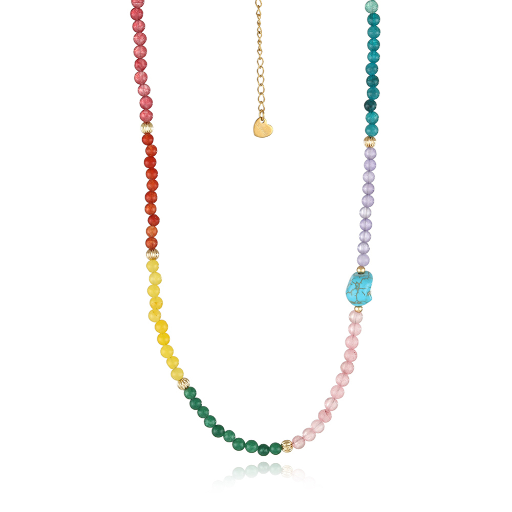 Nature stone necklace