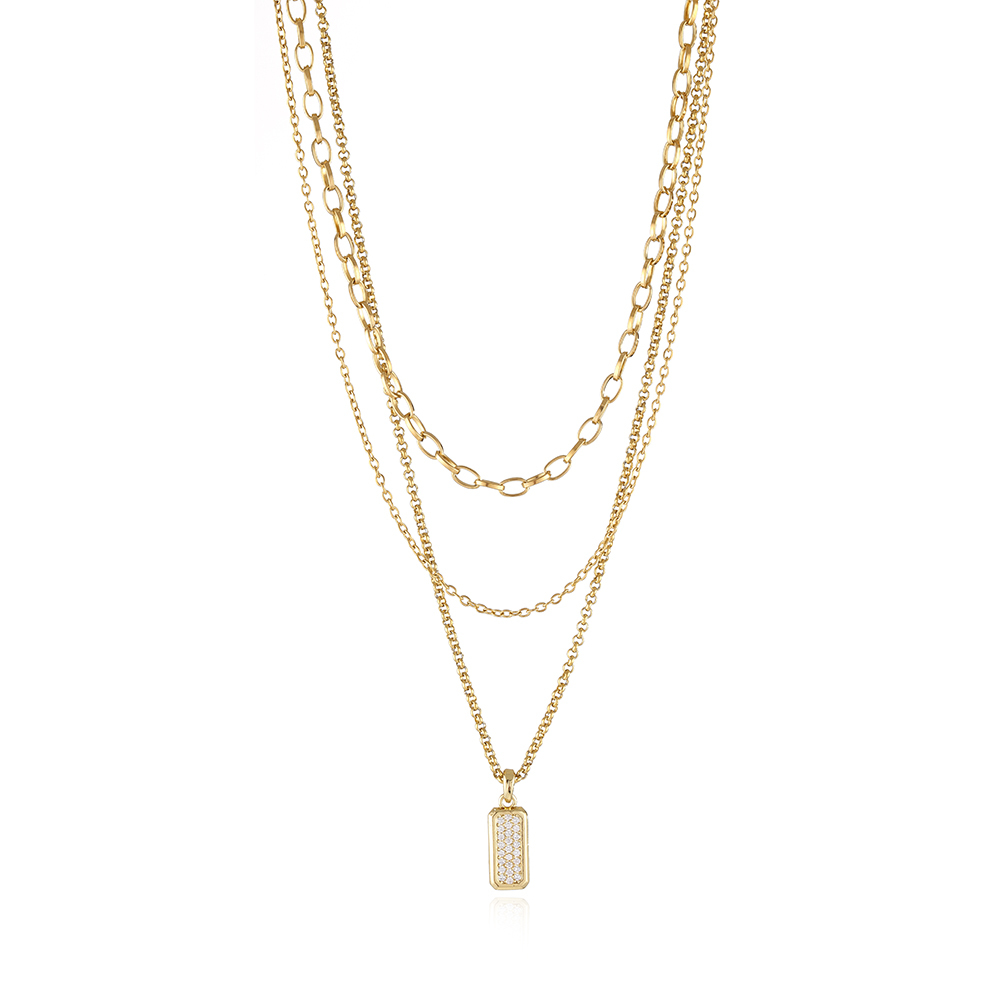 Multi layer necklace