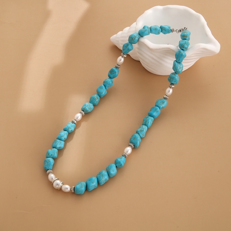 Turquoise hand made necklace