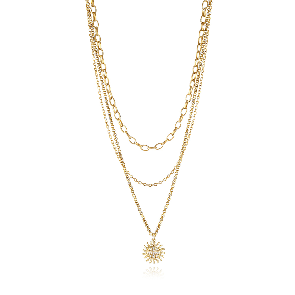 Multi layer necklace