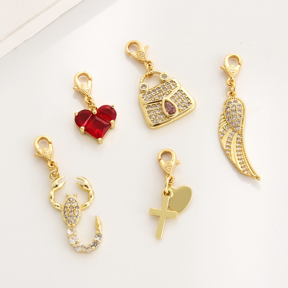 Lobster clasp charms