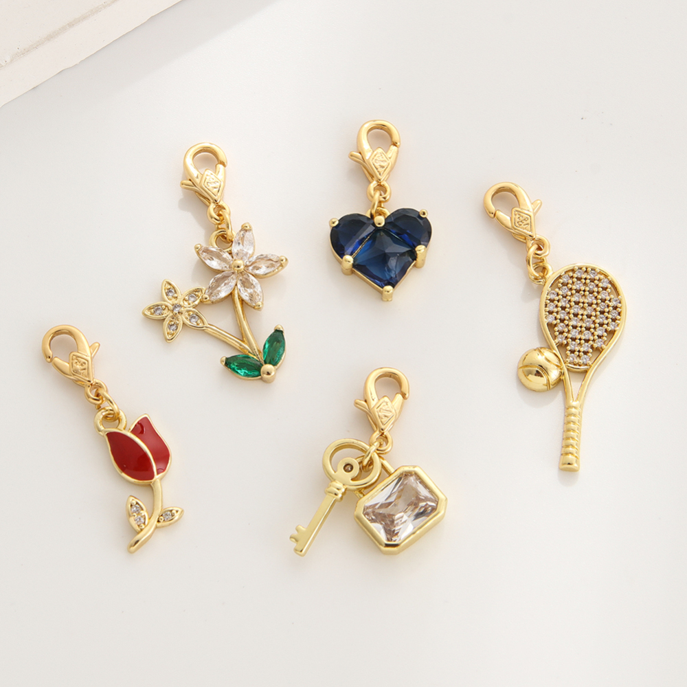 Lobster clasp charms