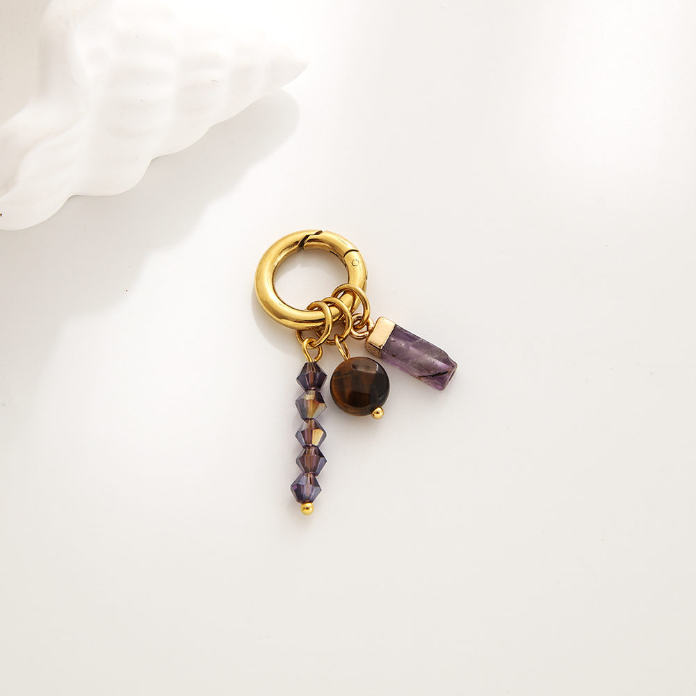 Nature stone charms