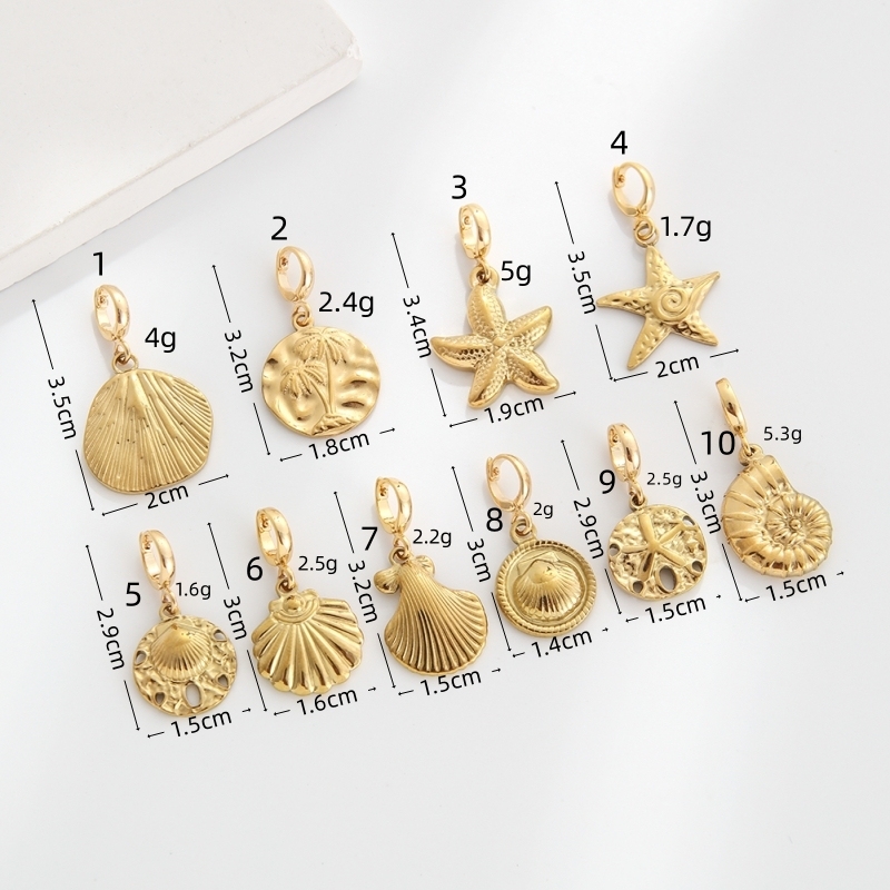 Stainless Steel Charms