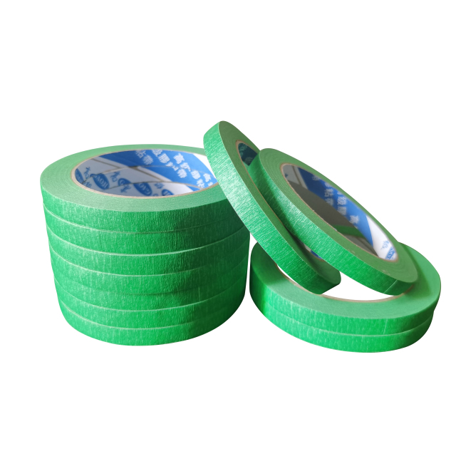 Green adhesive masking tape