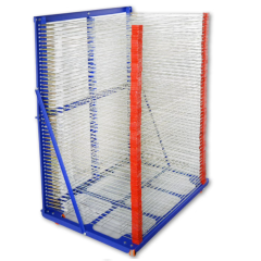 Screen printing rack