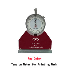 Screen printing tension meter
