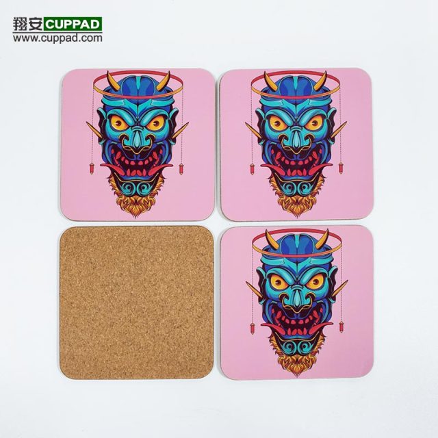 Customized high quality MDF coasters from China factory