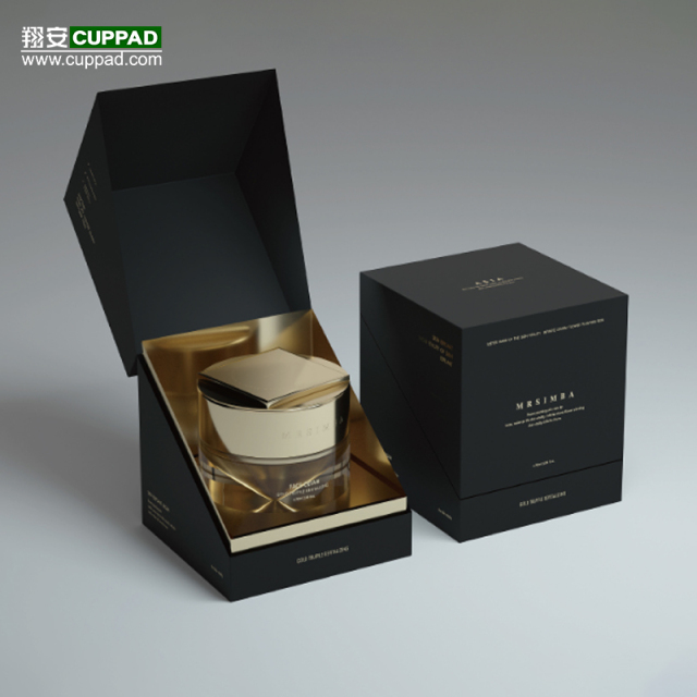 Wholesale custom paper cosmetics gift box packaging with logo