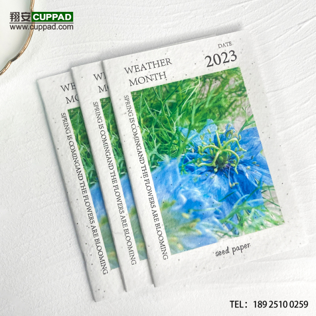 Eco-friendly Plantable Seed Notebook | CUPPAD