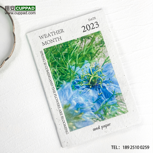 Eco-friendly Plantable Seed Notebook | CUPPAD