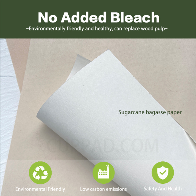 Customized High Quality Eco Friendly 100% Sugar Cane Fiber Paper Packaging box