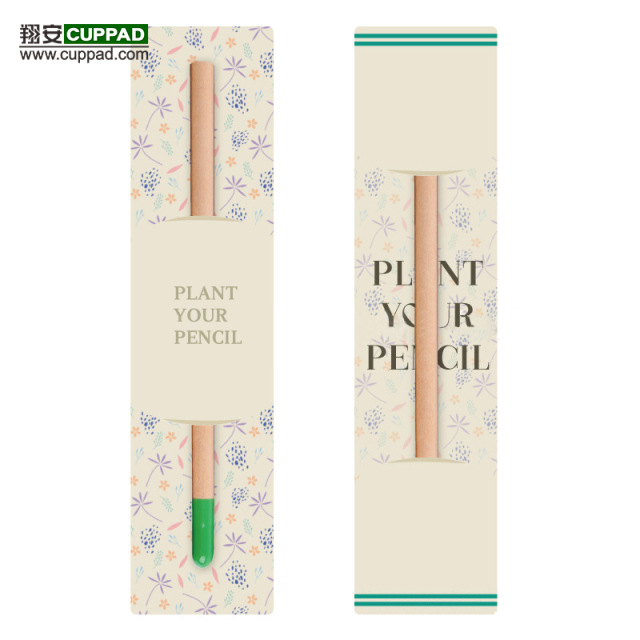 Customized Colour Pencils Mint Made from Certified Wood Plantable Pencil Business Gifts