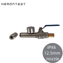 IEC60529 IPX6 Handheld Waterproof Testing Equipment with a 12.5mm nozzle