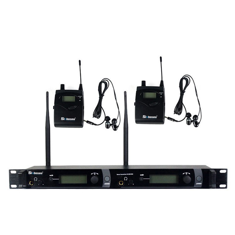 In ear monitor wireless system up to 40 pics wireless stage audio IEM earphone