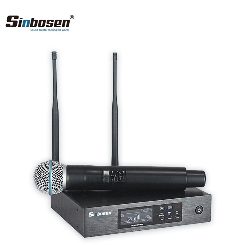Sinbosen wireless vocal microphone system q-d4 High quality