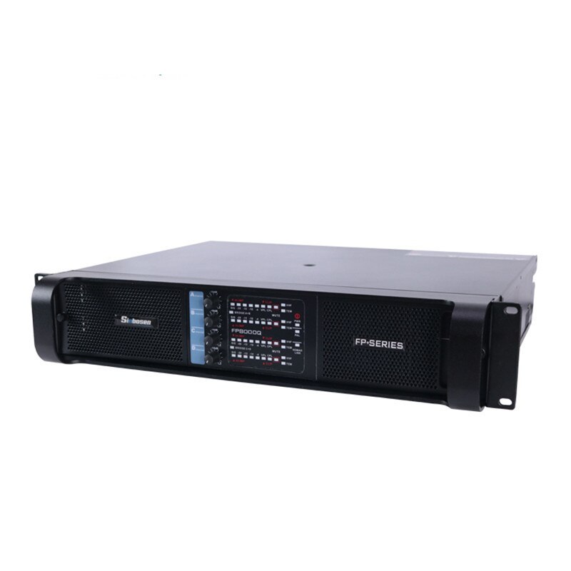 Sinbosen 1000w power amplifier FP8000Q amplificador digital 4 canais