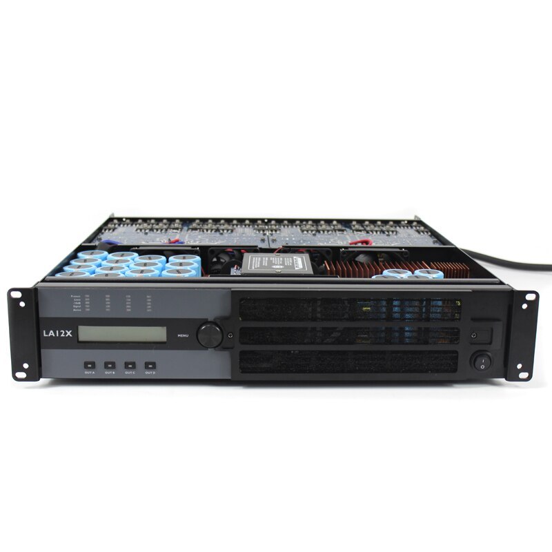 Connect The Computer Control DSP Amplifier Class TD 4 Channels 2200 Watts
