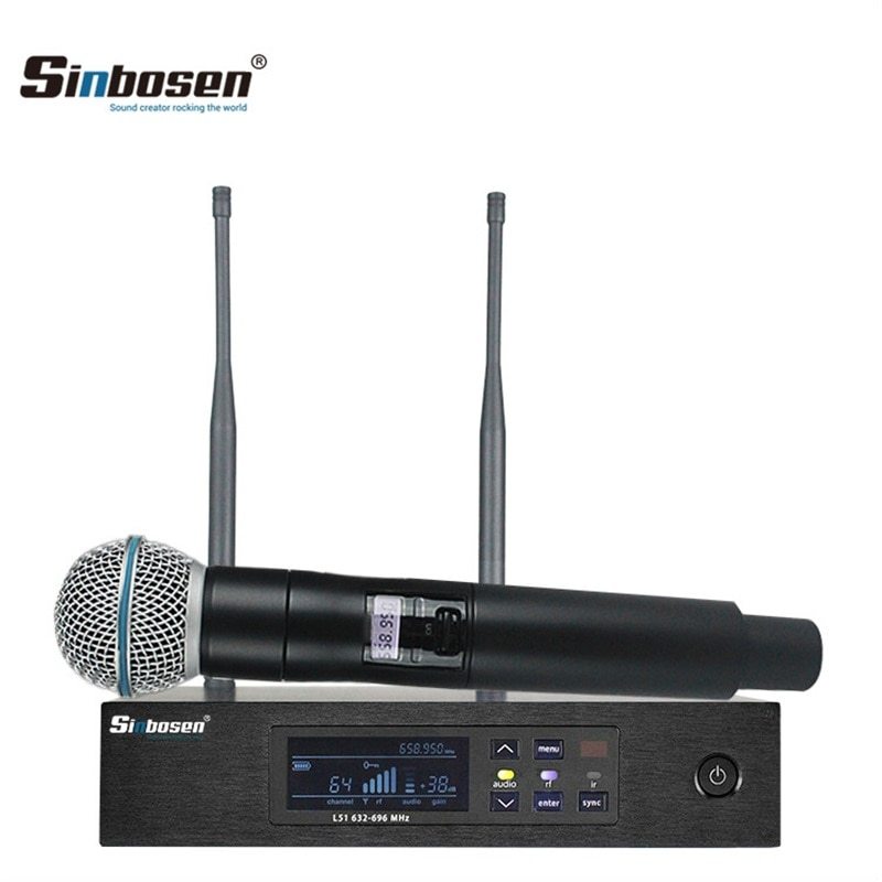 Sinbosen wireless vocal microphone system q-d4 High quality