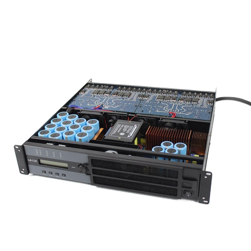 Connect The Computer Control DSP Amplifier Class TD 4 Channels 2200 Watts