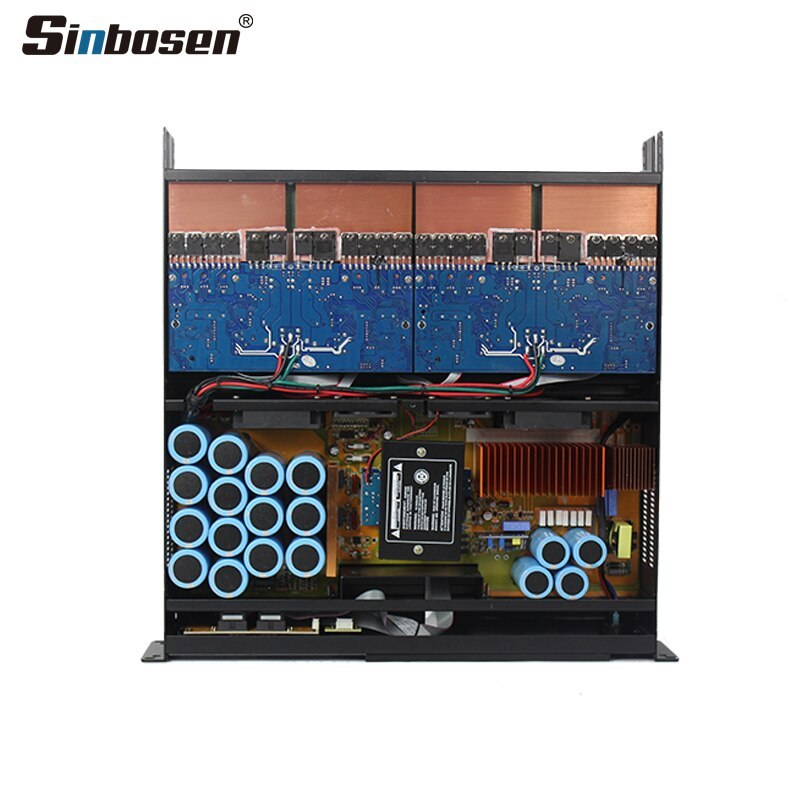 LA8 Sinbosen 4 Channel 2U DSP Power Amplifier 2200w Class Td Suit Professional Line Array Speaker