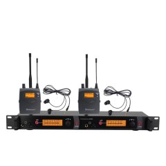 In ear monitor wireless system up to 40 pics wireless stage audio IEM earphone