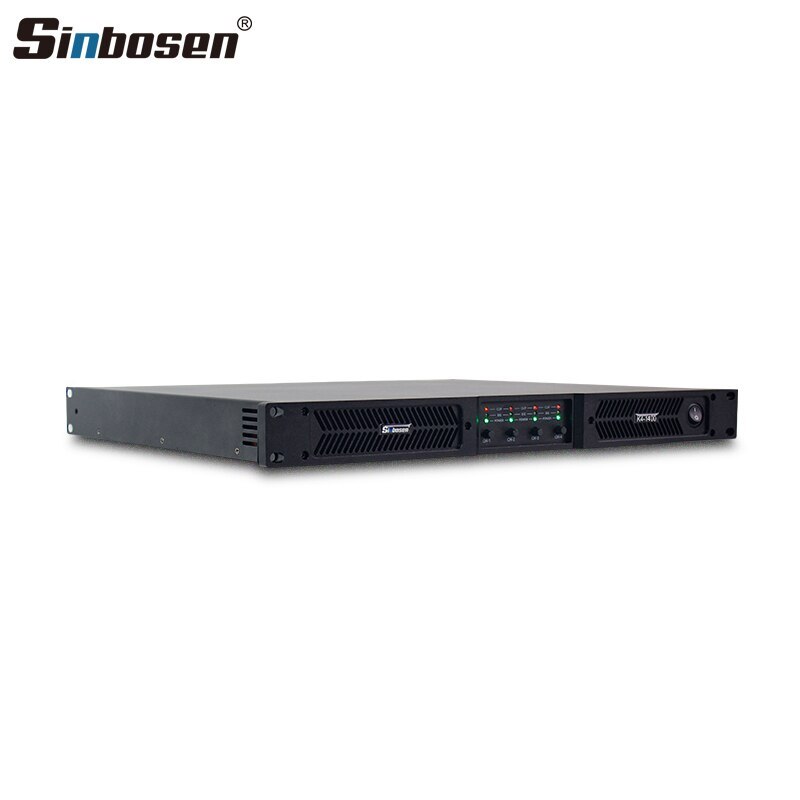 Sinbosen dj power amplifier Professional class d 4 channels 1400w 1u Digital K4-1400