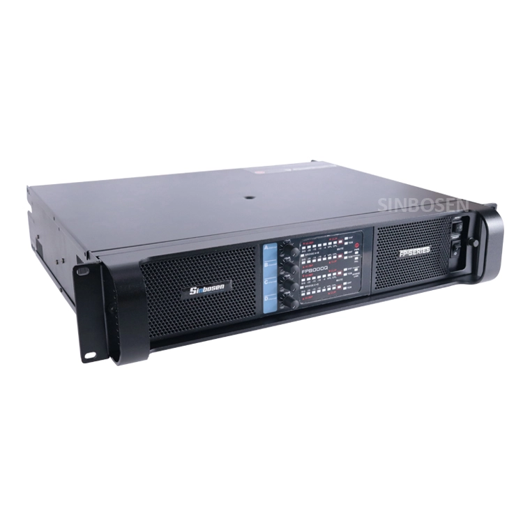 Sinbosen 1000w power amplifier FP8000Q amplificador digital 4 canais