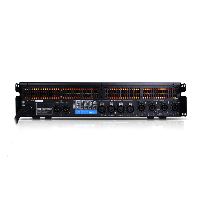 DS-6Q 4 channel dj professional 700w*4 switching mode supply power amplifier