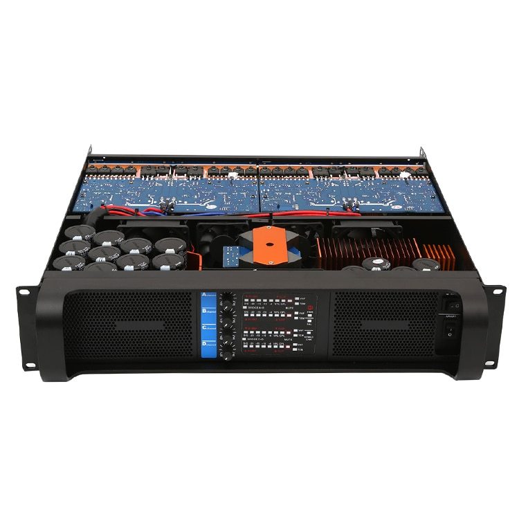 Amplifier Audio FP10 Black Capacitor 4 Channel Sound amplifier for speaker