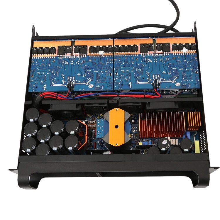 Amplifier Audio FP10 Black Capacitor 4 Channel Sound amplifier for speaker