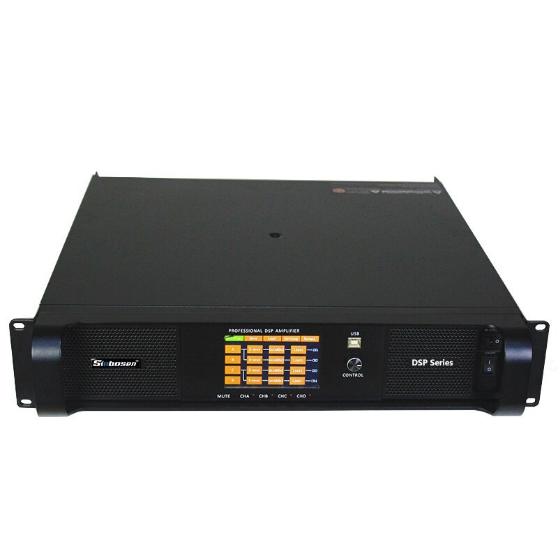 DSP-10Q Touch Screen DSP Professional Audio Power Amplifier Software control