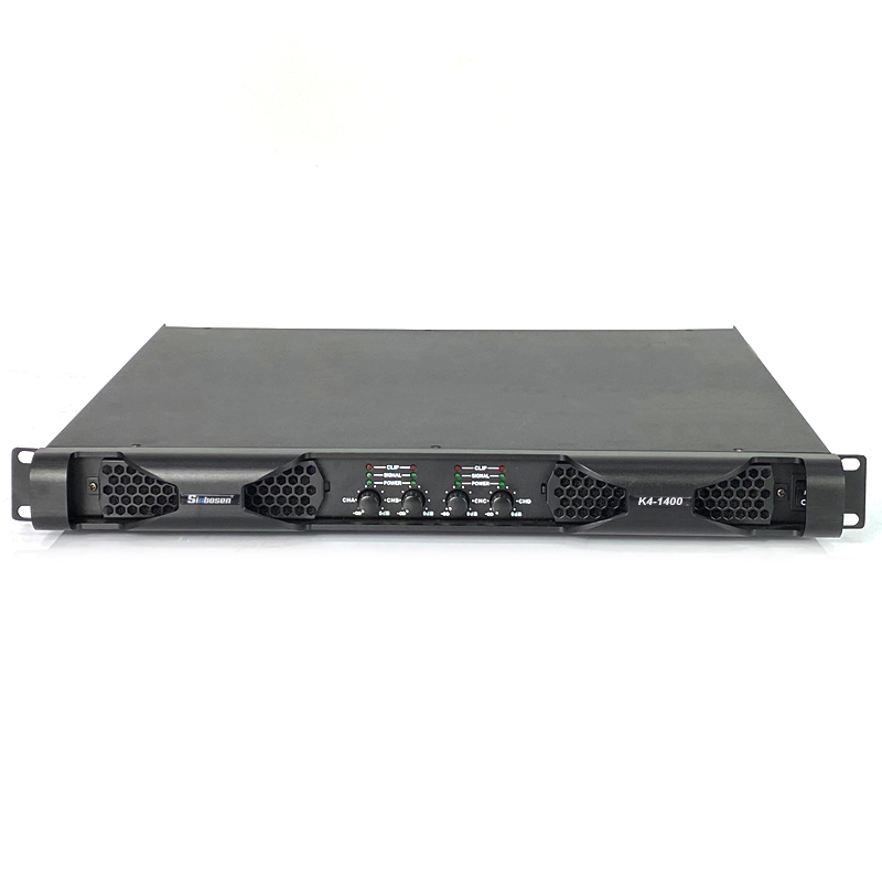 Sinbosen dj power amplifier Professional class d 4 channels 1400w 1u Digital K4-1400