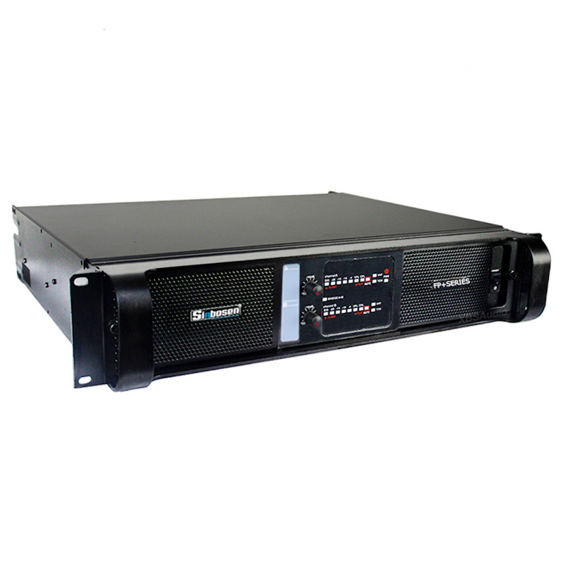 Sinbosen 14000 Sound System Audio Line Amplifier DS-14K 2 Channels 2400w*2