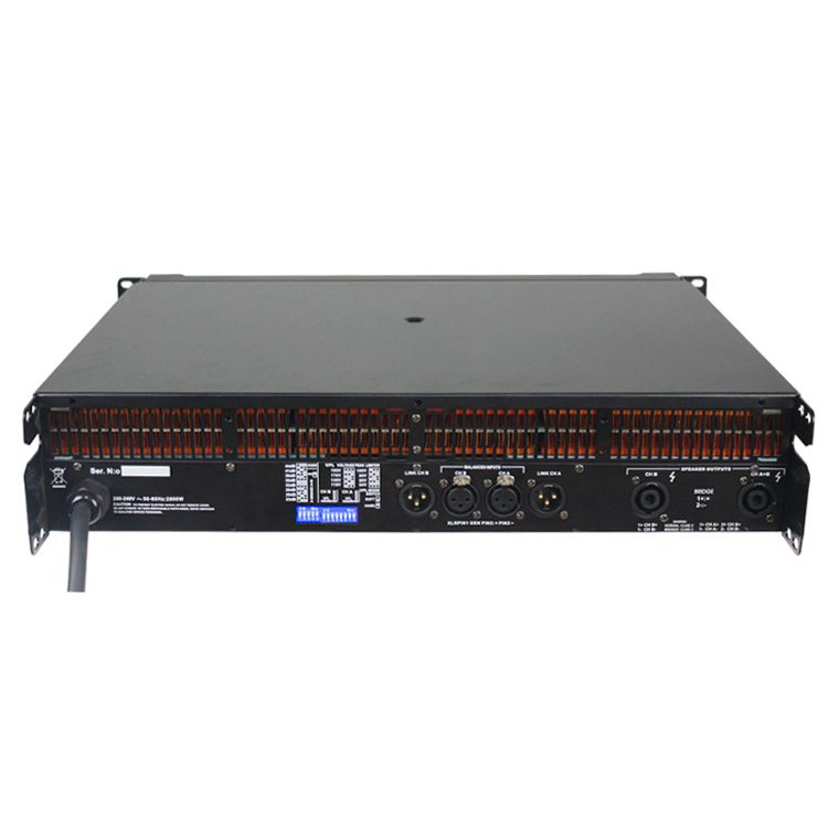 Sinbosen 14000 Sound System Audio Line Amplifier DS-14K 2 Channels 2400w*2