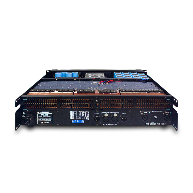 Sinbosen 14000 Sound System Audio Line Amplifier DS-14K 2 Channels 2400w*2