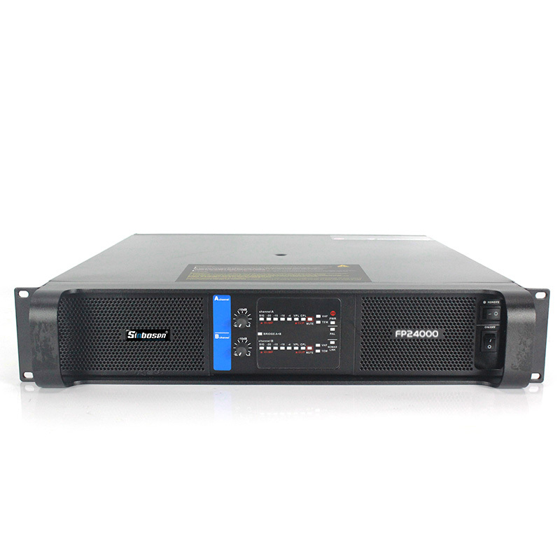 Sinbosen FP24000 High professional power amplifier 2 channels * 4200W  for 21 inch subwoofer