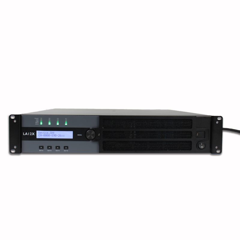 Connect The Computer Control DSP Amplifier Class TD 4 Channels 2200 Watts