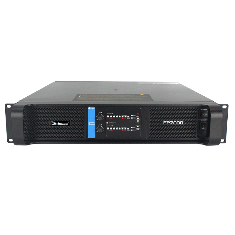 FP7000 1500W 2 channel amplifier professional mosfet power amplifier