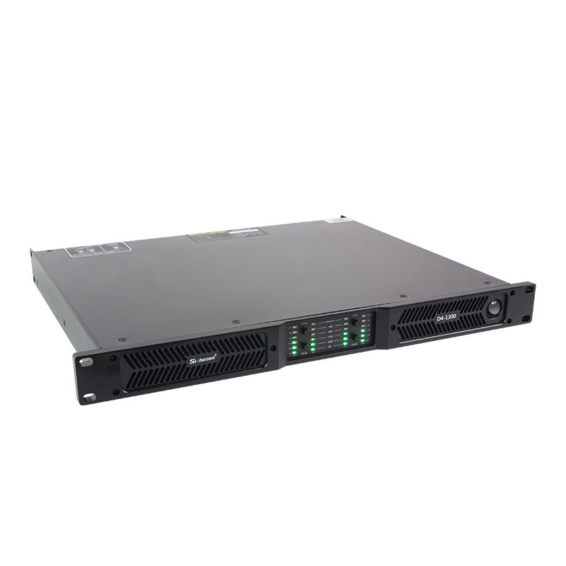 D4-1300 4 Channel Compact Digital Line Array Audio Amplifier
