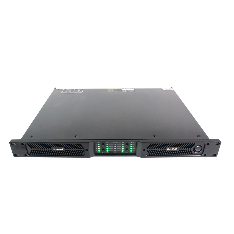 D4-1300 4 Channel Compact Digital Line Array Audio Amplifier