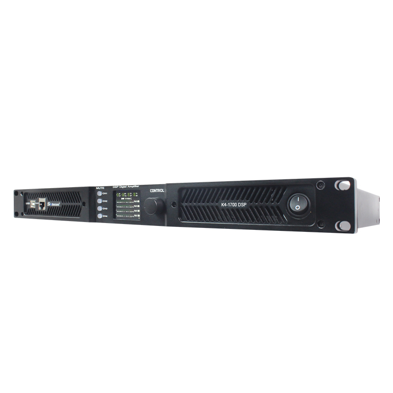 K4-1700 DSP digital Power amplifier 2800 watt 4 channels for Line array speaker