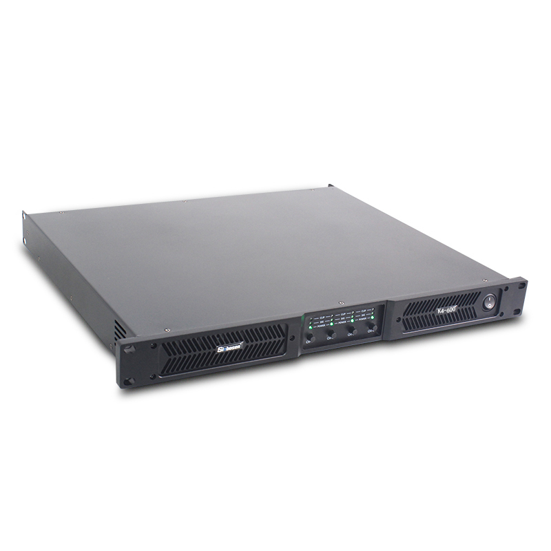 K4-600 Sinbosen 1u Small Class D Home Audio 4 Channel Sound Amplifier For Speaker