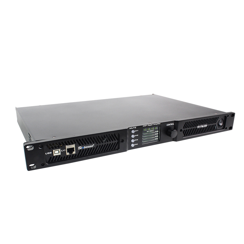 K4-1700 DSP digital Power amplifier 2800 watt 4 channels for Line array speaker