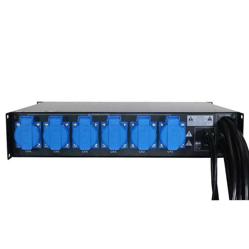 Power supply box power distributor LAS4+8 for lighting and sound system