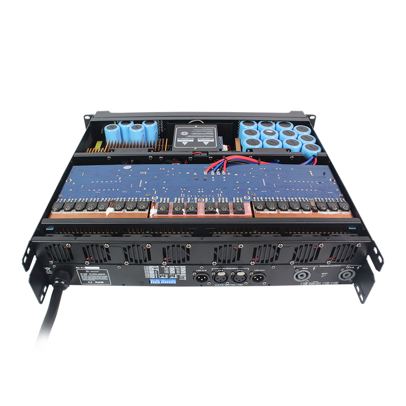 Upgraded 8 Rear Fans Dj 2 Channel Bass Amplifier Amp High Power Professional Audio Amplifier For Subwoofer