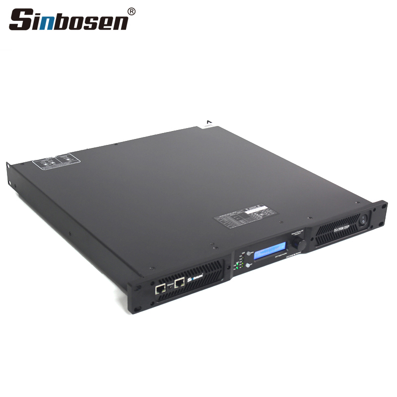 D2-3500 Subwoofer Stereo 2 Channel DSP D Class Amp Power Amplifier
