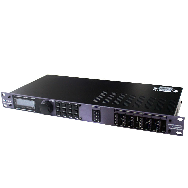 Pro audio Loudspeaker Management System 2 In 6 Out 260 DSP audio Processor